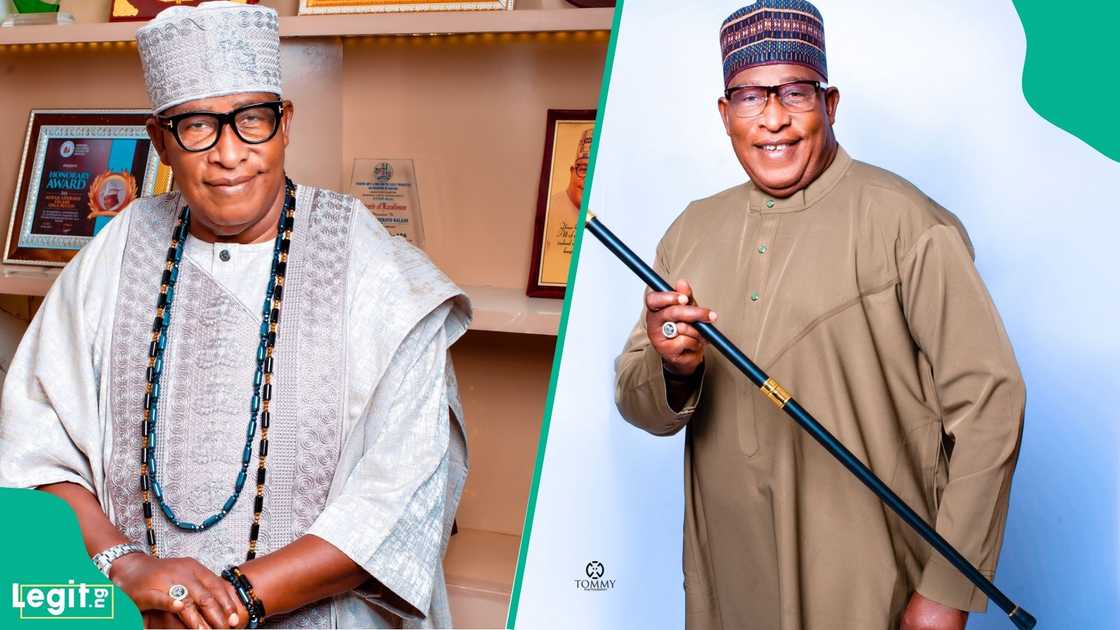 Adebayo Salami delights his loyal supporters on Instagram with an emotional throwback picture featuring his colleague Baba Wande Adebayo Salami delights his loyal supporters on Instagram with an emotional throwback picture featuring his colleague Baba Wande