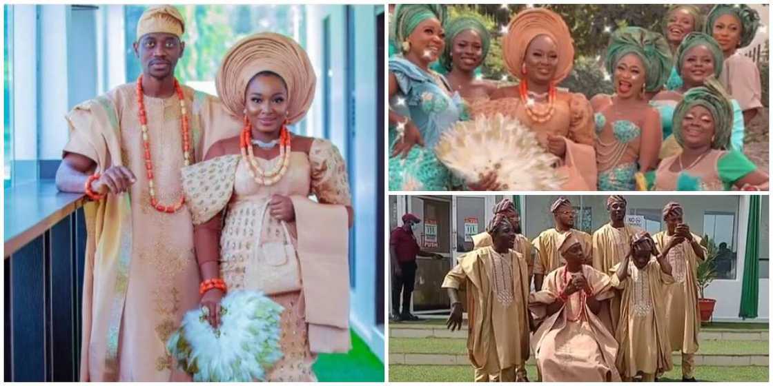 Photos from traditional wedding of Lateef Adedimeji and Mo Bimpe. Photos from traditional wedding of Lateef Adedimeji and Mo Bimpe.