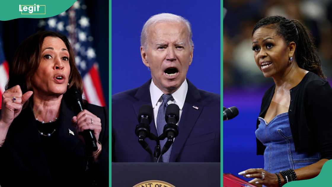 Harris, Biden, Michelle/US Presidential Election Harris, Biden, Michelle/US Presidential Election