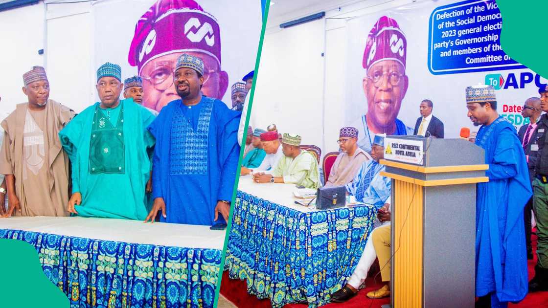 Sanata Barau Jibrin ya yi magana da ya karbi jiga-jigan SDP zuwa APC Sanata Barau Jibrin ya yi magana da ya karbi jiga-jigan SDP zuwa APC