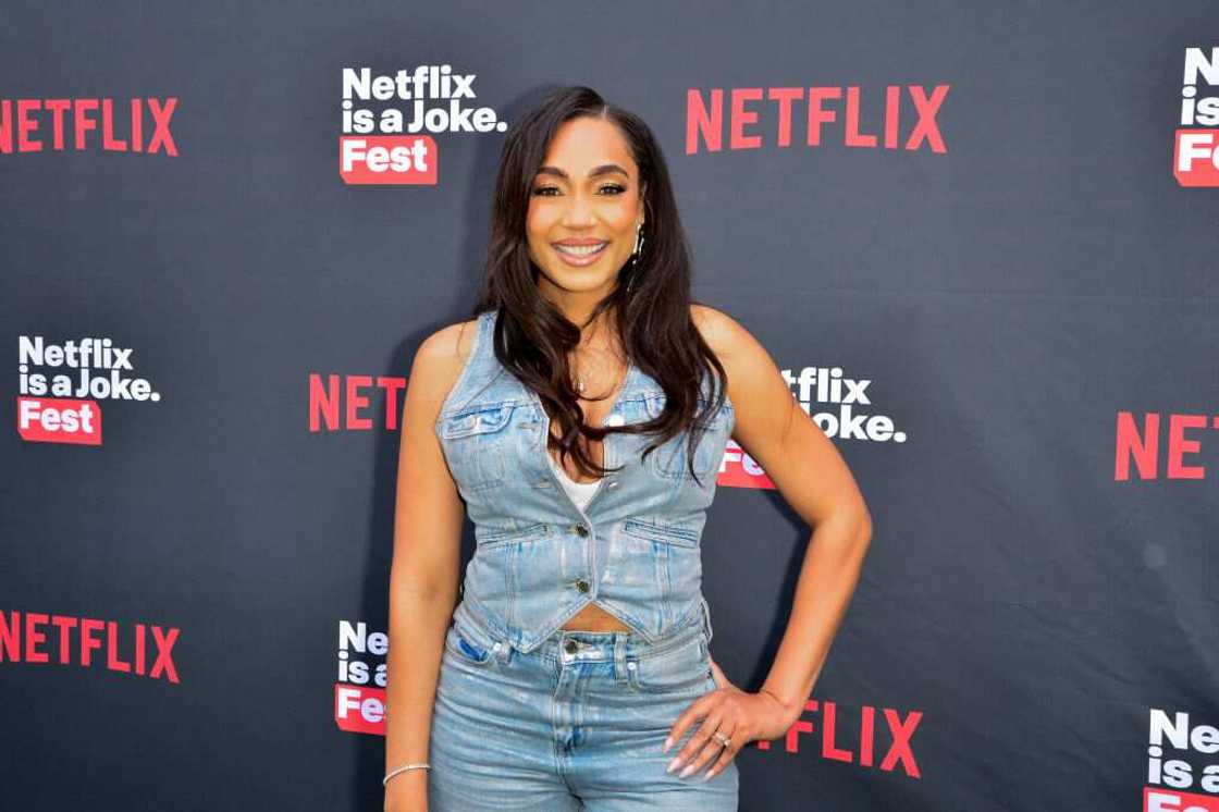 Brandi Marshall at Hollywood Palladium for a Netflix event Brandi Marshall at Hollywood Palladium for a Netflix event