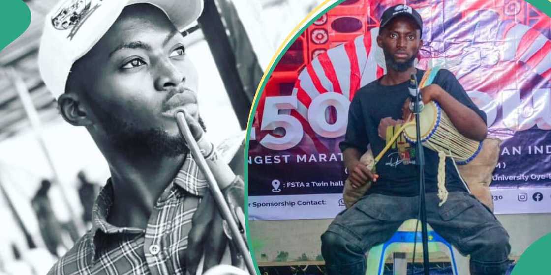 150 hours longest drumming attempt broken by Olaniyi 150 hours longest drumming attempt broken by Olaniyi