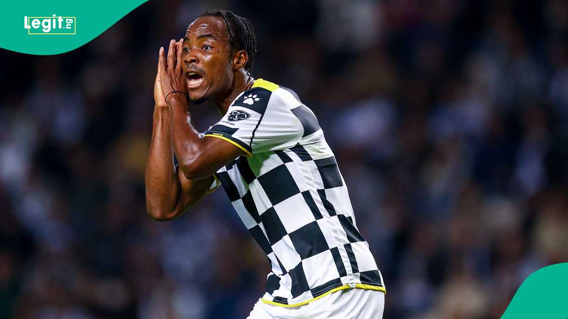 Bruno Onyemaechi was spotted with his lover after Olympiacos secured their 48th title in the Greek Super League. Bruno Onyemaechi was spotted with his lover after Olympiacos secured their 48th title in the Greek Super League.