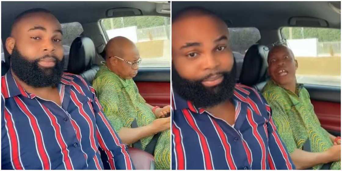 Actor Saka and his son Actor Saka and his son