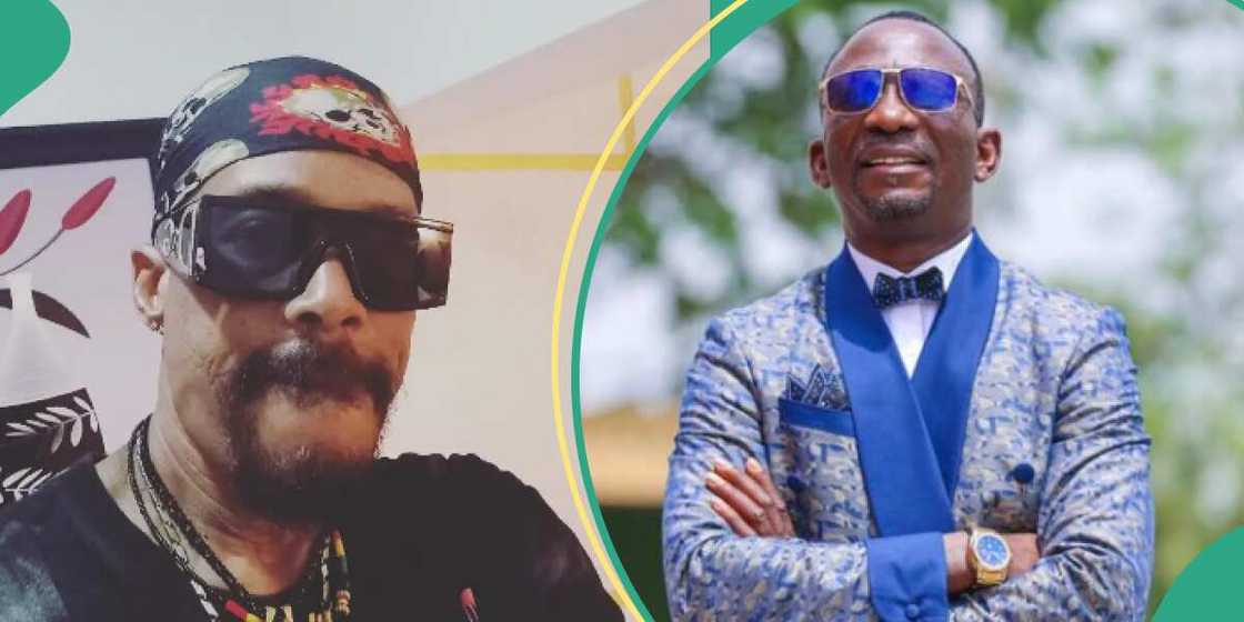 Video of actor Hank Anuku getting delivered at Pastor Paul Enenche's church. Video of actor Hank Anuku getting delivered at Pastor Paul Enenche's church.
