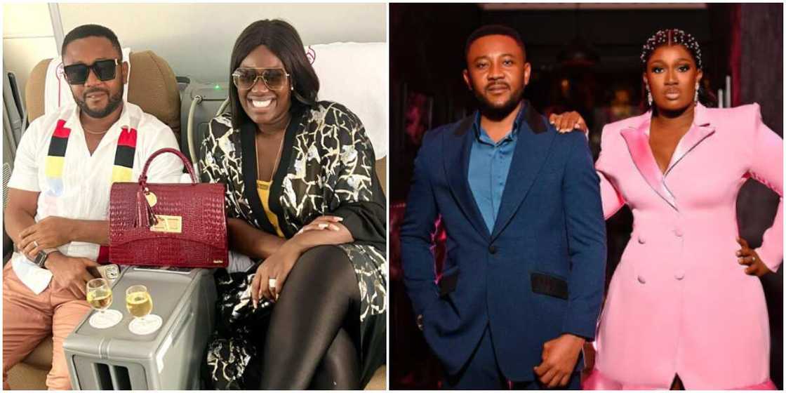 Real Warri Pikin and husband Ikechukwu Real Warri Pikin and husband Ikechukwu