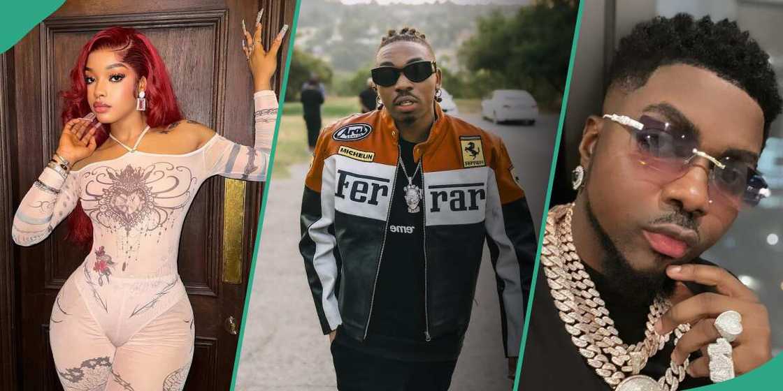 IG model continues to accuse Mayorkun and Skiibii of being ritualists. IG model continues to accuse Mayorkun and Skiibii of being ritualists.