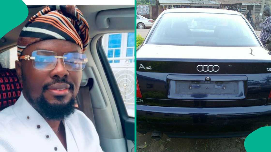 Man shares experience after dedicating car in church. Man shares experience after dedicating car in church.