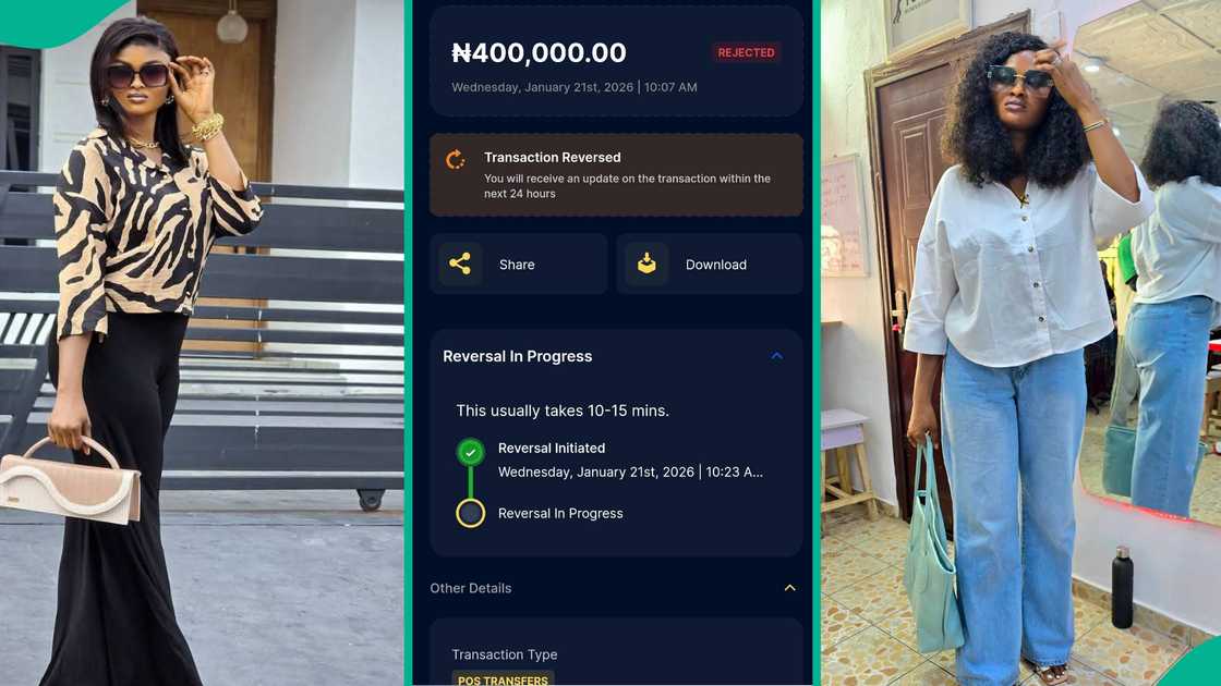 Bag designer turns down N400k credited to her account after seeing the transaction narration, displays it online.