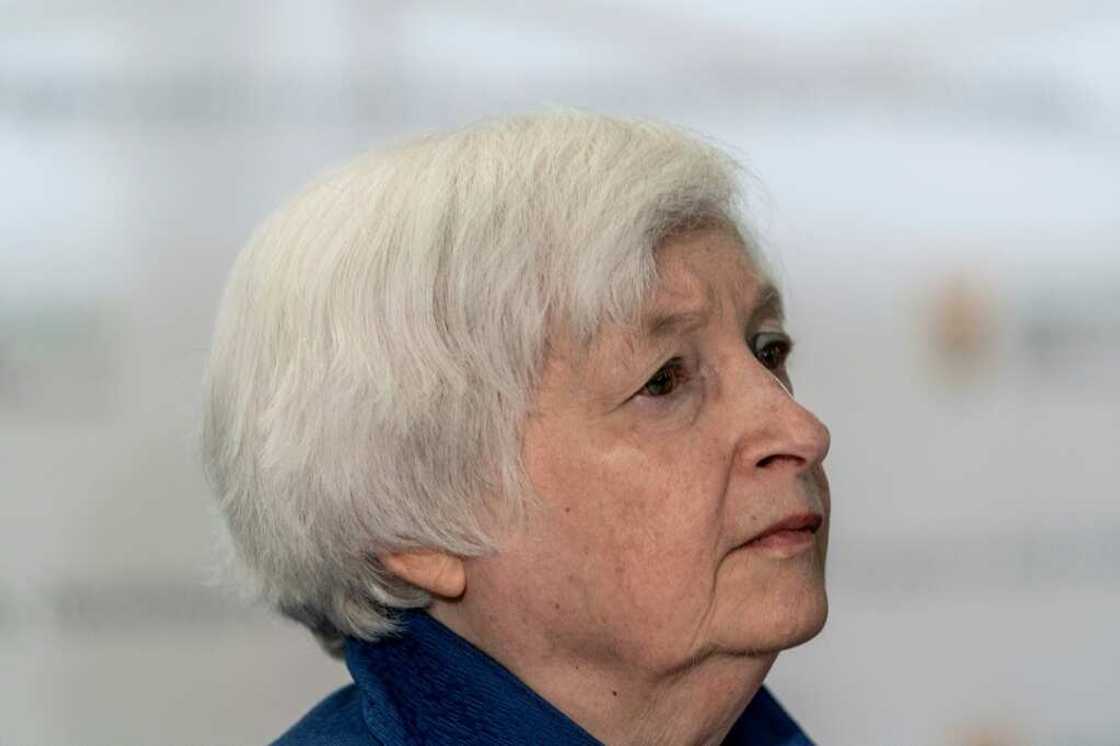 US Treasury Secretary Janet Yellen spoke a day after European ministers held talks with US officials to underscore European concerns over President Joe Biden's ambitious climate action plan US Treasury Secretary Janet Yellen spoke a day after European ministers held talks with US officials to underscore European concerns over President Joe Biden's ambitious climate action plan