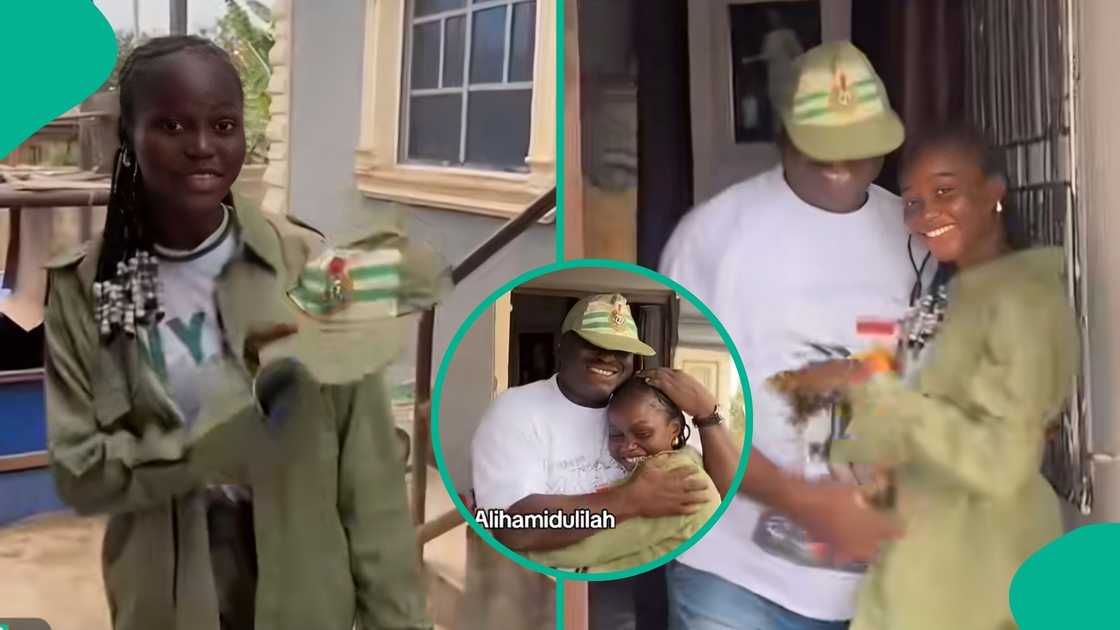 NYSC corps member gives father her allowance in appreciation but her father takes 10% of the money and returns the rest to her, touching hearts on social media.