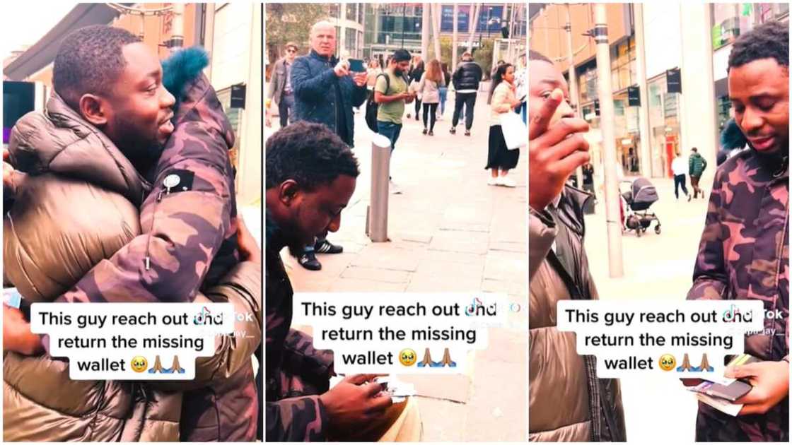 Honest Nigerian man/man returned missing wallet. Honest Nigerian man/man returned missing wallet.