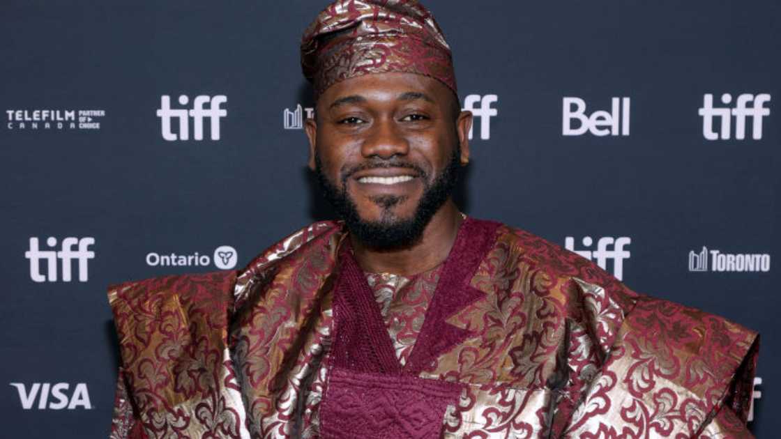 Deyemi Okanlawon attends the "The King's Horseman" Premiere