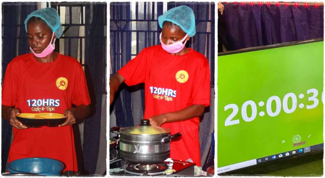 Photos of Nigerian chef Damilola Adeparusi. Photos of Nigerian chef Damilola Adeparusi.