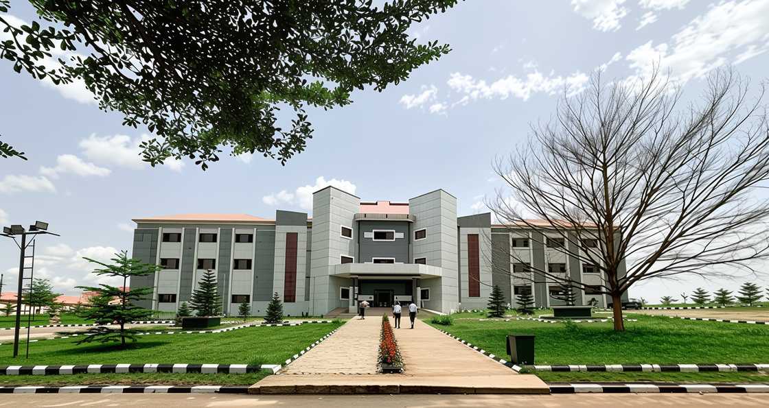 A Caleb University building