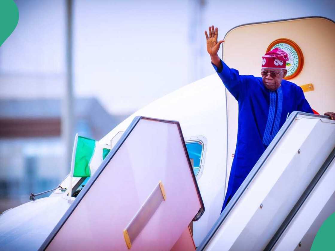 President Tinubu is on 'a working visit' to Paris, France.
Photo credit: @officialABAT President Tinubu is on 'a working visit' to Paris, France.
Photo credit: @officialABAT