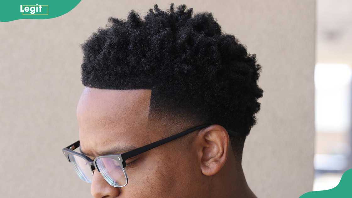 Textured Afro Textured Afro