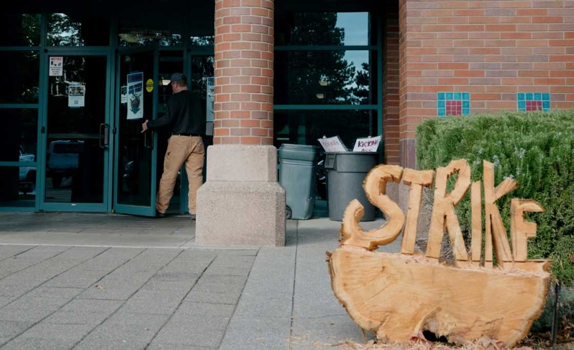 Some 33,000 Boeing workers, alongside others elsewhere, were on strike during the employment report survey period, impacting numbers Some 33,000 Boeing workers, alongside others elsewhere, were on strike during the employment report survey period, impacting numbers