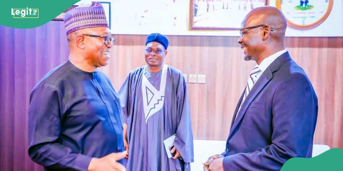 Peter Obi pays courtesy visit to Nasarawa State Government House in Lafia. Peter Obi pays courtesy visit to Nasarawa State Government House in Lafia.