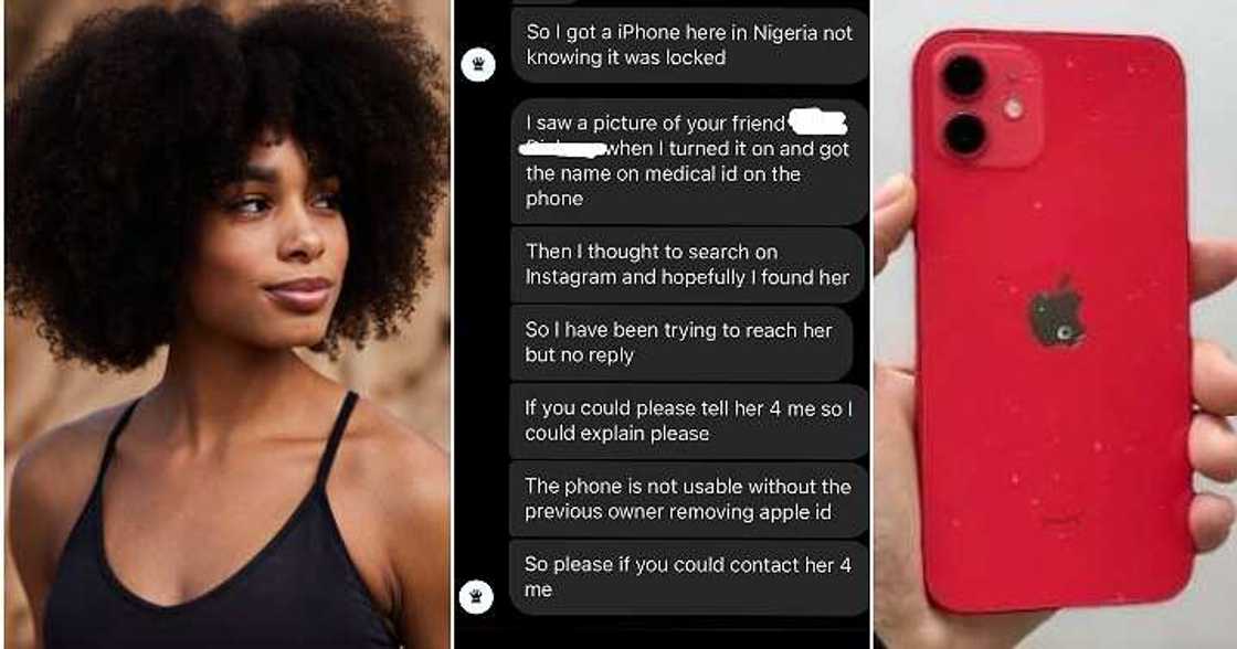 Lady shares screenshot, man in possession of phone, iPhone, stolen iPhone Lady shares screenshot, man in possession of phone, iPhone, stolen iPhone