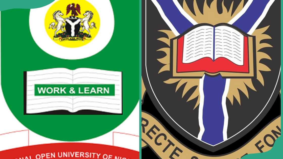 National Open University of Nigeria and University of Ibadan logos. National Open University of Nigeria and University of Ibadan logos.