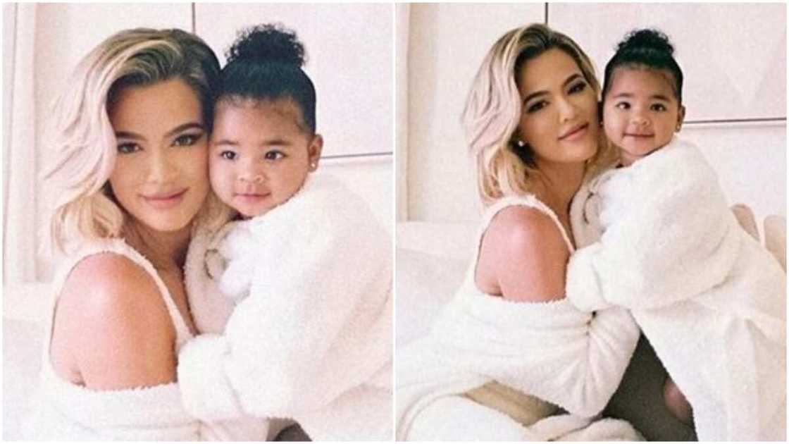 Khloe Kardashian releases new photos of herself and her cute daughter Khloe Kardashian releases new photos of herself and her cute daughter