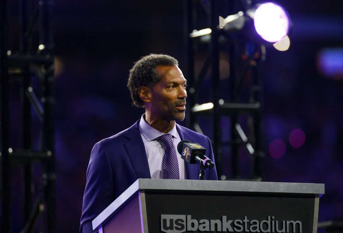 Steve Jordan at U.S. Bank Stadium in Minneapolis, Minnesota.