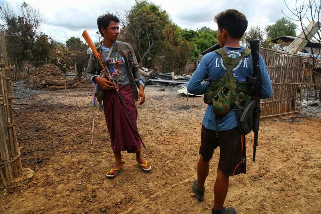 Dozens of "People's Defence Forces" have sprung up in Sagaing and across the country to fight the military in an attempt to overturn the coup that last year ousted Aung San Suu Kyi's elected civilian government