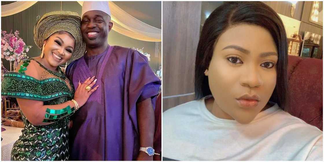 Nkechi Blessing and Mercy Aigbe and her new boo Nkechi Blessing and Mercy Aigbe and her new boo