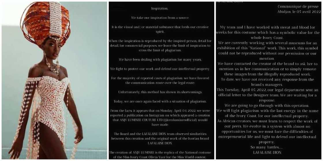 Screenshots of posts by Lafalaise Don. Screenshots of posts by Lafalaise Don.