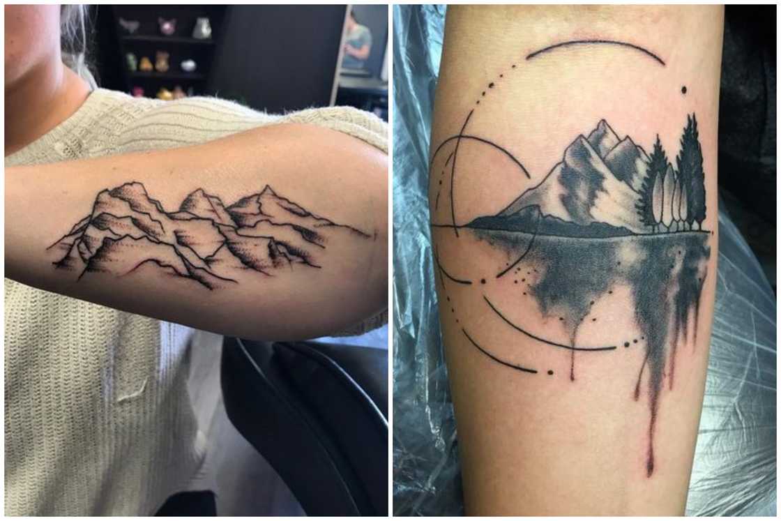 Mountain tattoos Mountain tattoos