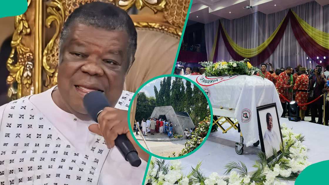 Photos and Video of Rev Uma Ukpai’s Tomb Surface on Social Media, Netizens Share Observations Photos and Video of Rev Uma Ukpai’s Tomb Surface on Social Media, Netizens Share Observations