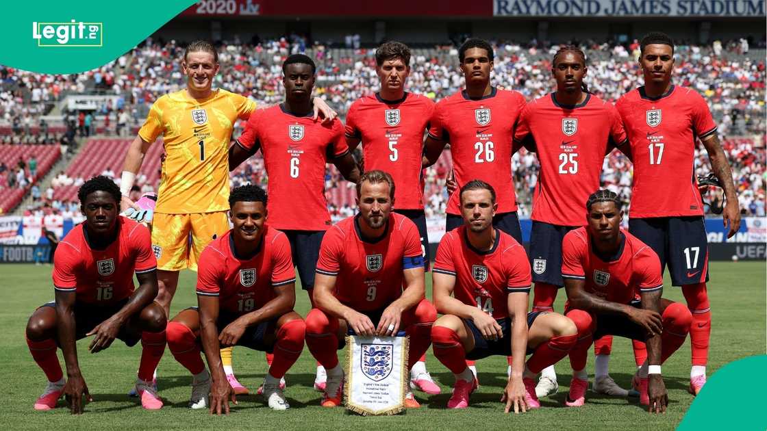 England, Three Lions, earthquake, FIFA, World Cup, US.