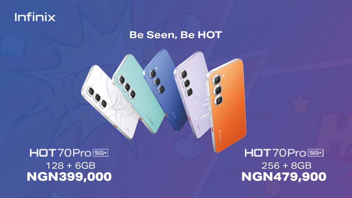 Infinix Officially Launches the HOT 70 Pro in Nigeria with Active Matrix Cube, IP68 Water Resistance