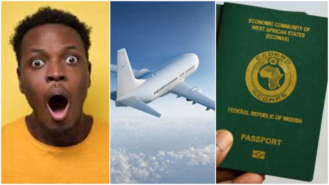 Nigerian Man who was Deported from UK after Passport with 5 Years Visa went Missing Smiles again