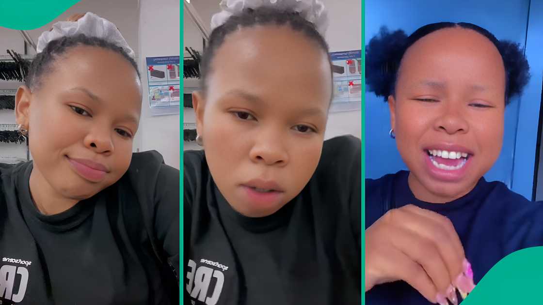 Lady visits church for first time in five years.