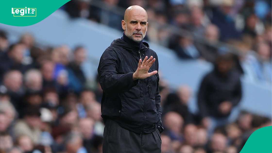 Pep Guardiola, Manchester City, Brentford, Premier League, England.