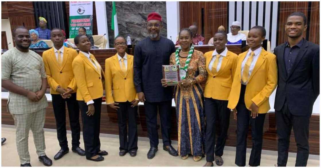 Anambra brilliant students/Anambra Students Emerge Winners/ National Debate Championship/ Anambra Students emerge winners