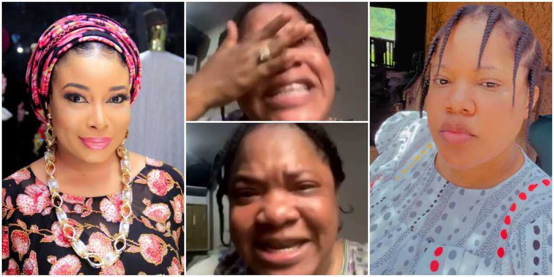 Toyin Abraham and Lizzy Anjorin Toyin Abraham and Lizzy Anjorin