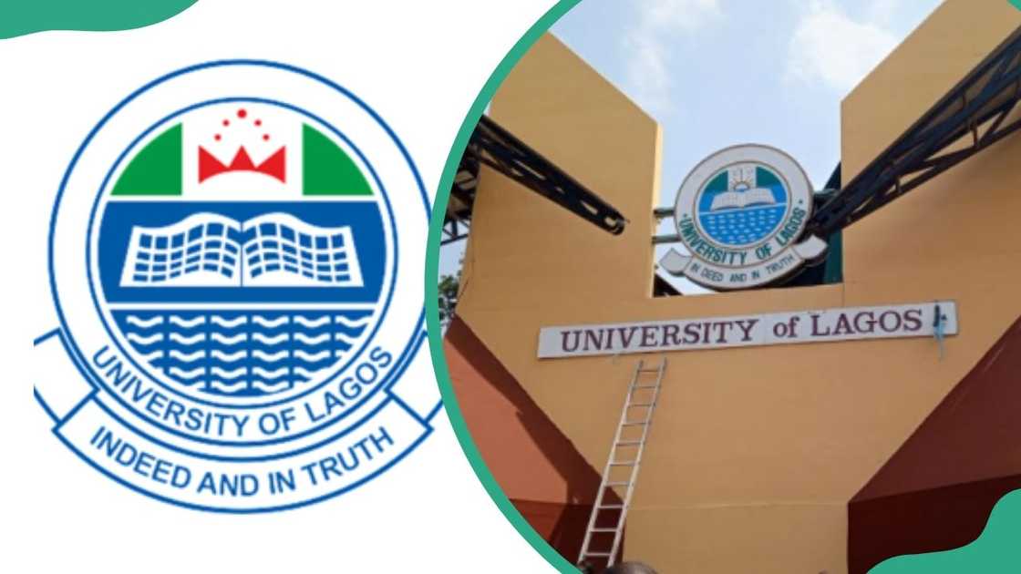 University of Lagos (UNILAG) logo and a section of the UNILAG campus in Nigeria University of Lagos (UNILAG) logo and a section of the UNILAG campus in Nigeria
