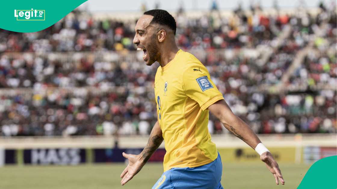 Pierre-Emerick Aubameyang, Gabon, Nyayo National Stadium, Nairobi, Kenya. Pierre-Emerick Aubameyang, Gabon, Nyayo National Stadium, Nairobi, Kenya.