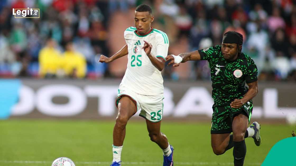 Rafik Belghali, Ademola Lookman, Algeria, Nigeria, Super Eagles, AFCON 2025, Morocco.