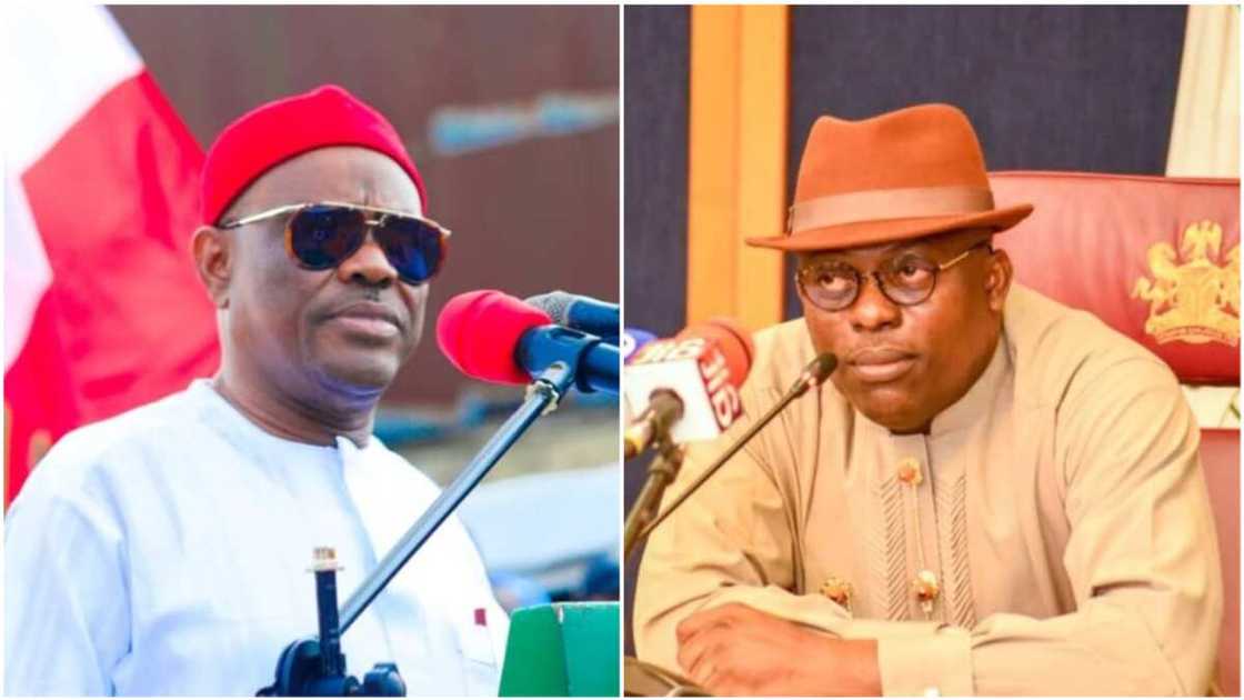 Nyesom Wike/Siminalayi Fubara/PDP/Rivers State Nyesom Wike/Siminalayi Fubara/PDP/Rivers State