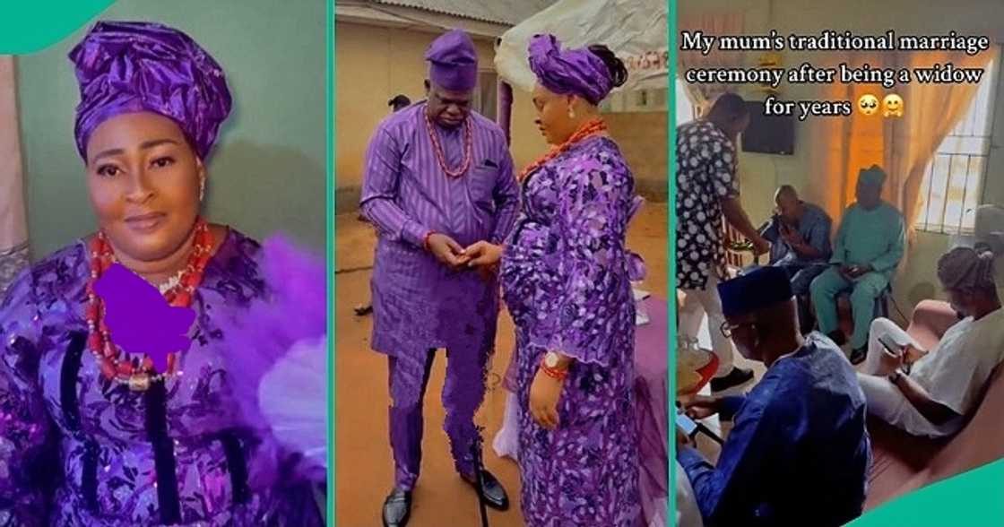 Daughter overjoyed as widowed mum gets married again Daughter overjoyed as widowed mum gets married again