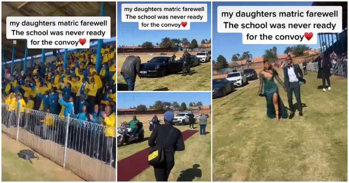 Convoy, secondary school, farewell matric, costly cars Convoy, secondary school, farewell matric, costly cars