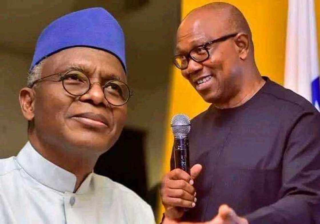 Gwamna El-Rufai da Peter Obi. Gwamna El-Rufai da Peter Obi.