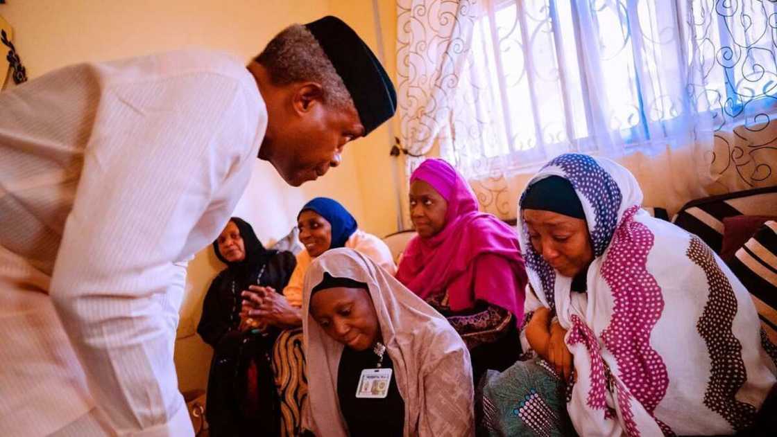 Osinbajo meets Malami family Osinbajo meets Malami family