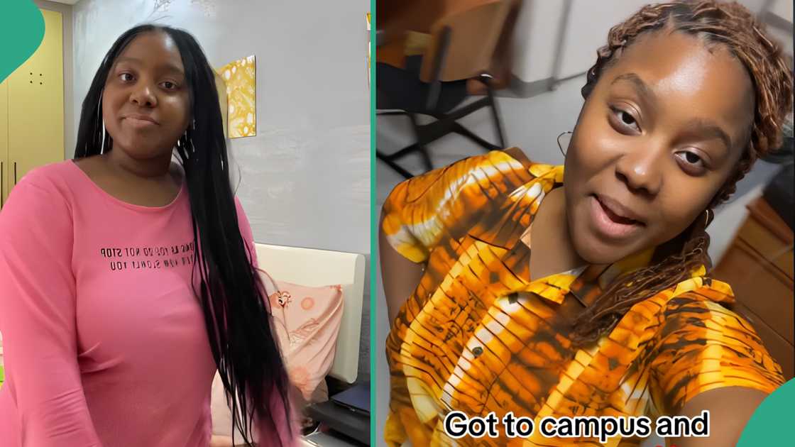 Reactions as 18-year-old girl moves to US after working at salon in Nigeria