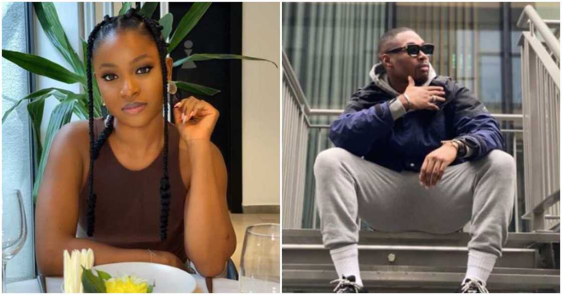 Season 7 BBNaija housemate Bella and Sheggz Season 7 BBNaija housemate Bella and Sheggz