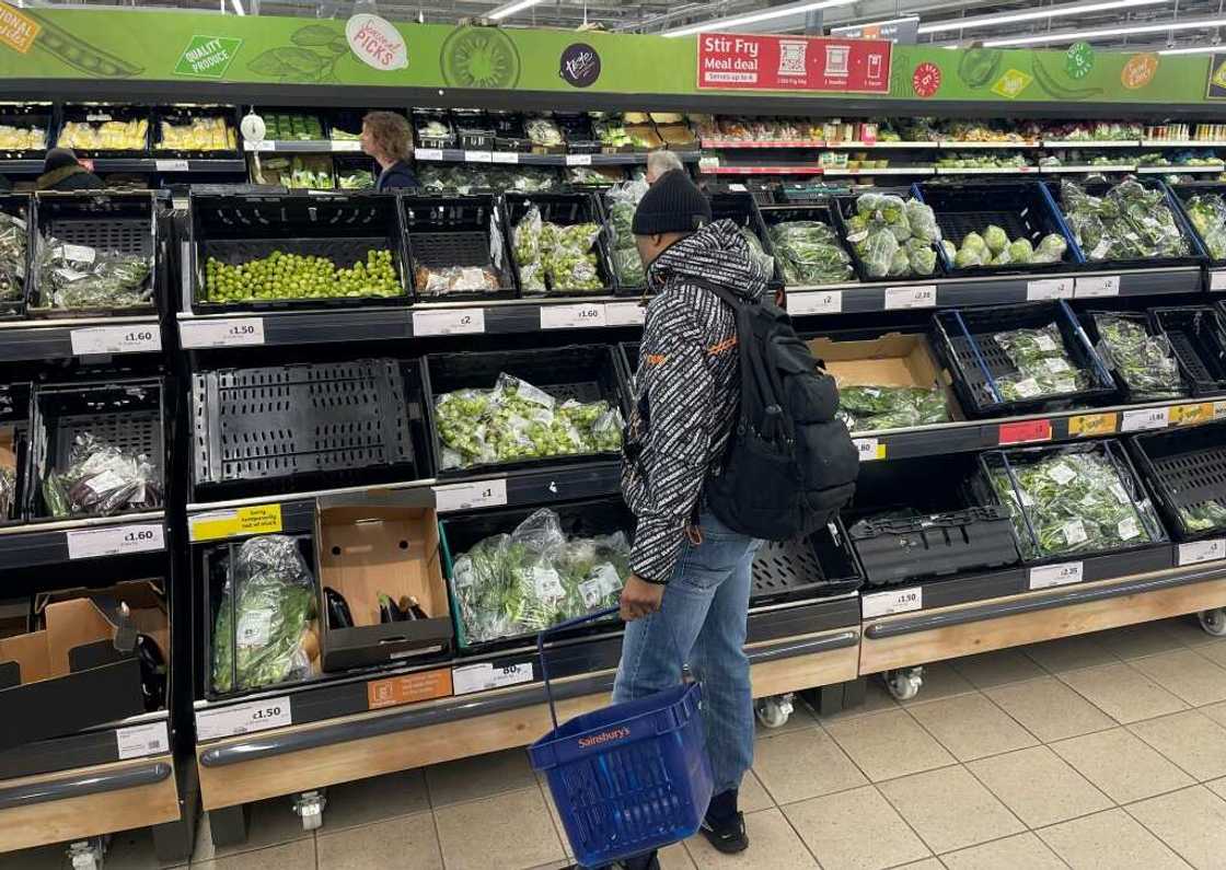 Some UK supermarkets have begun to experience shortages of some fresh fruit and vegetables due to bad weather in Morocco and Spain